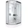 AcquaVapore D60-70T1L-ALL Komplettdusche mit Türanschlag links 120 x 80 cm Weiß Sicherheitsglas ESG