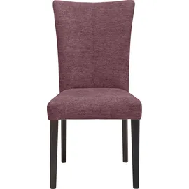 Home Affaire 4-Fußstuhl Aspen Polyester rot 2er Set