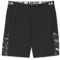 PUMA Fit 7" Ultrabreathe Stretch Print Trainingsshorts Herren 01 - PUMA black/q1 print L