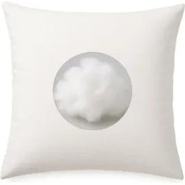 EXKLUSIV HEIMTEXTIL Füllkissen 40 x 40 cm Weiß