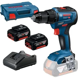 Bosch GSR 18V-55 Professional inkl. 2 x 5 Ah + 100-tlg. Zubehör