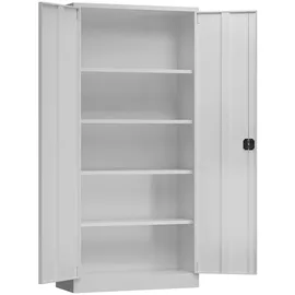 Classix Aktenschrank 92 x 50 x 195 cm lichtgrau