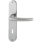 HOPPE Langschildgarnitur Edelstahl F69 Silber E1310Z/302