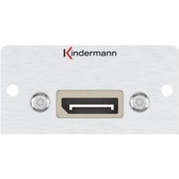 Kindermann Steckdose DisplayPort Aluminium
