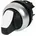 Eaton Eaton 216865 M22-WK Wahltaste Frontring Kunststoff Knebel Schwarz 1St