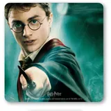 Logoshirt® Harry Potter | Portrait I Untersetzer | Kork | 10x10cm | langlebiger Druck | Lizenziertes Originaldesign