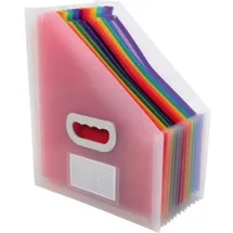 Exacompta Fächer-Stehsammler 55598E Transparent 26,5 x 32,5 cm 1 St.
