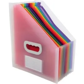 Exacompta Fächer-Stehsammler 55598E Transparent 26,5 x 32,5 cm 1 St.
