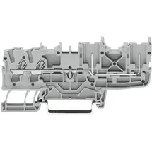 WAGO 2022-1404 Basisklemme 5.20mm Zugfeder Belegung: N Blau