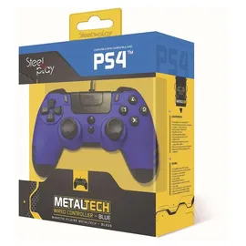 Steelplay Slim Pack Wired Controller Blau für PC / PS4