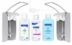Hartmann Desinfektionsset Jubiläumsset , 350 ml Baktolan lotion pure, 1x Dosierpumpe für Baktolan lotion