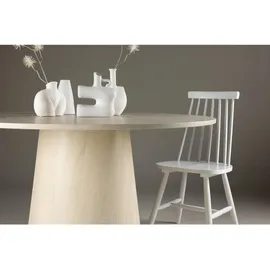 venture home Venture Design, Esstische, Lanzo, Kalkanstrich - Weiß