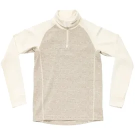 Devold of Norway Duo Active Merino Halbreißverschluss-langarm-t-shirt - Raw White - 12 Jahre