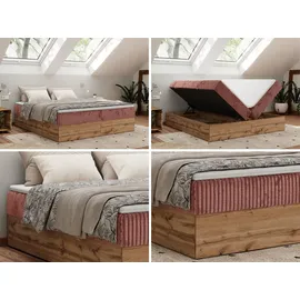 MKS Wood Zero 200 x 200 cm H3 Rosa