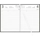 Zettler 2026 Zettler Buchkalender 1T/1S Recycling farblich sortiert