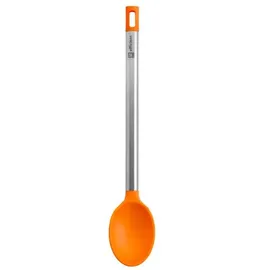 Bra Efficient Set mit 5 Küchenutensilien und Karussell Edelstahl Nylon Silikon 14,5 x 15 x 37,5 cm Orange