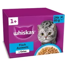 Whiskas Fisch Auswahl in Gelee 48 x 85 g