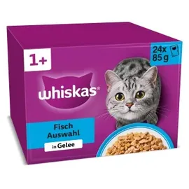 Whiskas Fisch Auswahl in Gelee 48 x 85 g