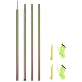 vidaXL Sonnensegel Stange 250 cm Verzinkter Stahl