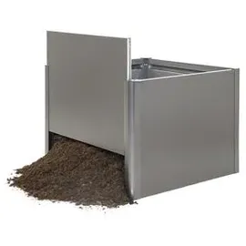 Biohort Hochbeet 152 x 53 x 77 cm Quarzgrau-Metallic