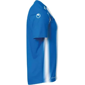 Uhlsport Stripe 2.0 Trikot Kurzarm azurblau/weiß S