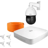 Dahua PTZ Kamera Profi Starterkit Überwachungskamera + Recorder 2MP 25x Zoom