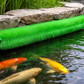 Wiltec Ablaichbürste 200 cm Ø 15 cm Grün