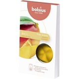 Bolsius True Scents – Wax Melts – Duftwachspads – Mango-Duft – mit natürlichen Extrakten – Farbe Orange – Brenndauer bis zu 15 Stunden