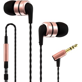 SoundMAGIC E80 Kabelgebundene Ohrhörer ohne Mikrofon, Audiophile HiFi-Stereo-Kopfhörer, geräuschisolierende In-Ear-Kopfhörer, Bequeme Passform, hervorragender Bass, schwarz-Gold