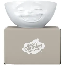 Fiftyeight Schale „Lachend" weiß, 350ml,