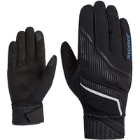 Ziener Herren ULIC TOUCH Langlauf/Nordic/Crosscountry-Handschuhe | Touch, Überzieh-Fäustling, black.persian blue, 7