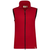 Hakro Damen Fleeceweste ECO rot,