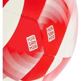 adidas Ball FC Bayern München Heimspiel Club, Größe 5 in Weiß
