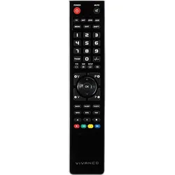 Vivanco 4in1 programmierbare TV-Universalfernbedienung für den PC