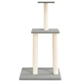 vidaXL Kratzbaum 85,5 cm hellgrau