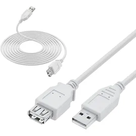 InLine USB-A 2 m Beige/Grau