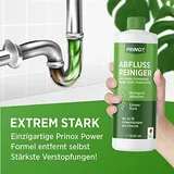 PRINOX® Abflussreiniger 1000ml EXTRA STARK - Profi Rohrreiniger löst Haare, Essensreste & schwerste Verstopfungen - Rohrfrei gegen hartnäckige V...