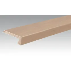 MEISTER Treppenkante Parkett U-Profil 2150 x 13 mm 9031 Eiche authentic cremeweiß naturgeölt