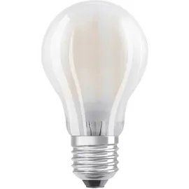 LEDVANCE OSRAM LED-Leuchtmittel Osram LED Leuchtmittel Cla A60 - mattiert - E27 Warmweiß, matt (00217748)
