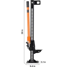 Vevor Wagenheber Stahl 915 mm grau 3,18 t belastbar