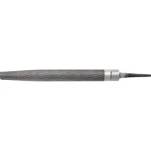 tecwerk Werkstattfeile DIN 7261 L.150mm Q.16x4,5mm Hieb 1 Halbrund