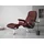 Stressless Relaxsessel STRESSLESS "Consul", rot (cherry paloma), B:91cm H:102cm T:79cm, Leder PALOMA: PALOMA ist ein durchgefärbtes Semianilin-Möbelleder mit natürlicher Narbung., Sessel, Relaxsessel, mit Cross Base, Größe S, M & L, Holzakzent Schwarz