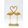 Kare Design Deko Figur Flamingo Love, Gold, Accessoire, Handarbeit, Artikelhöhe 39cm