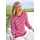 GOLDNER Rundhalspullover pink 42