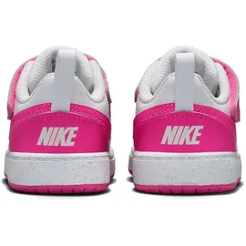 Nike Court Borough Low Recraft Kids White/Laser Fuchsia 22