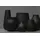 Villeroy & Boch Manufacture Collier Vasen-Set Carré 3-teilig noir