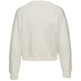 VIVANCE Ajourstrickjacke Damen creme Gr.40/42
