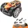 LAWNMASTER Roboter-Rasenmäher mit Kamera-Navigation, App und Ladestation. Auto-Charge. Ohne Begrenzungskabel. LCD-Steuerung. Drop & Mow für mehrere Rasenflächen. Für Rasenflächen bis 500 m2