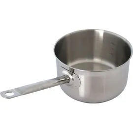 Migros Gastro Stielkasserolle Ø 16 cm 1,5 Liter Edelstahl Kochtopf Ofenfest Induktion