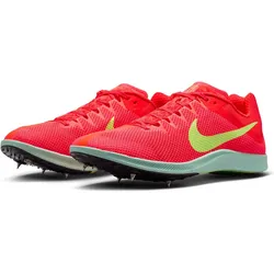 NIKE Rival Distance Langstrecken Spikes Leichtathletikschuhe Herren 600 - bright crimson/washed coral-barely volt 44